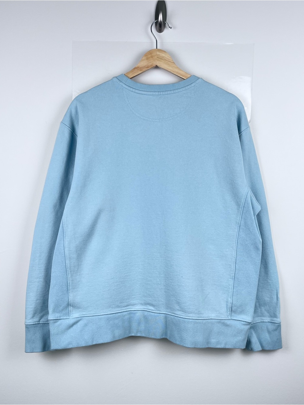 LIfe is Good Women's 100% Cotton Sweatshirt with Winter Penguin Graphic Size L - Picture 4 of 11